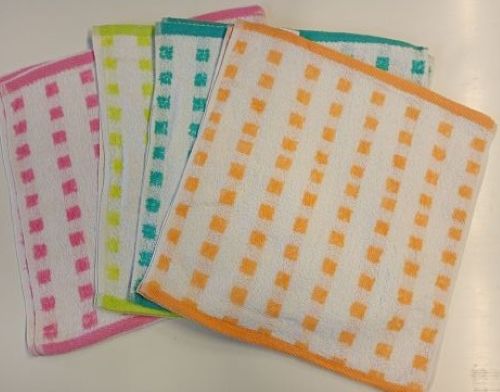 Seiftuch Karo  28x28 cm