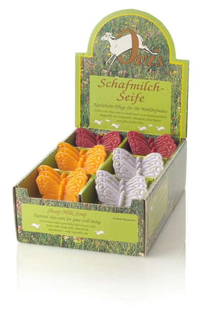 Schafmilch-Seife Schmetterling, 36 St.