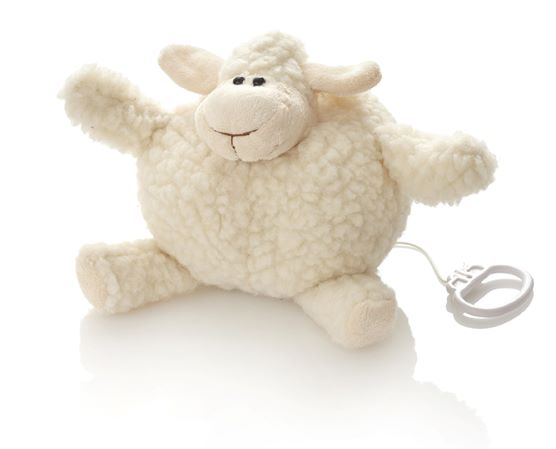 Woll-Schaf mit Musik 22 cm