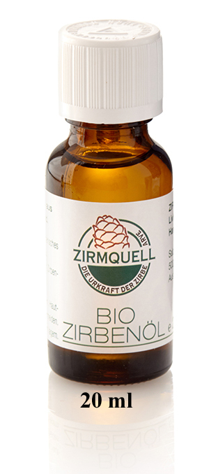 Bio Zirbenöl 100% naturreines Öl, 20 ml