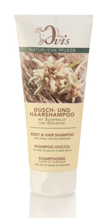 Ovis Dusch- und Haarshampoo Edelweiss