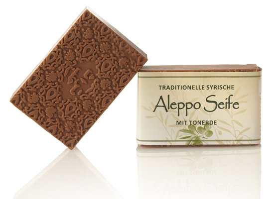 Aleppo Olivenölseife mit Tonerde 100 g