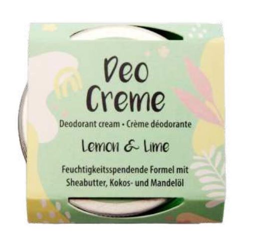 Deo Creme Lemon & Lime 50g