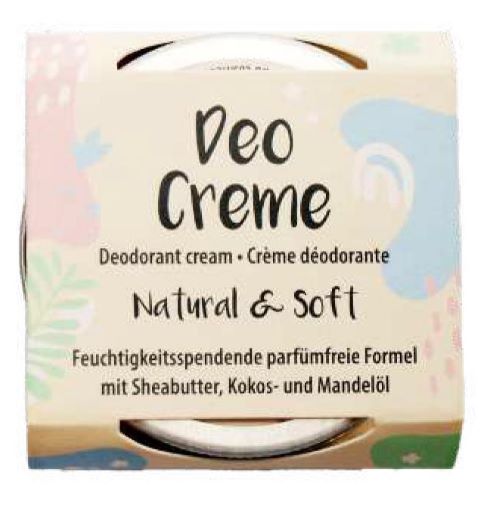 Deo Creme Natural & Soft 50g